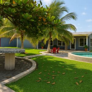 Casa frente a Playa Dorada, Sonsonate.