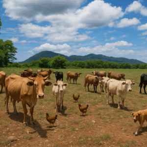 Terreno de 225 manzanas agrícolas en zona Paracentral de El Salvador.